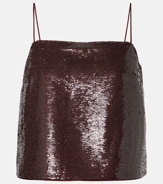 Camisole con paillettes | Roland Mouret