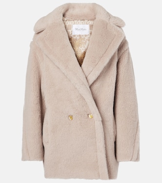 Cuba alpaca, wool, and silk teddy coat | Max Mara