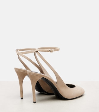 Pumps Decolette 90 aus Veloursleder | Alaïa