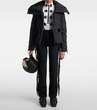 Lunaria printed half-zip ski top | Goldbergh