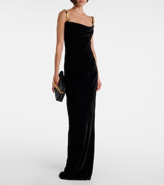 Maxikleid aus Jersey | Balmain