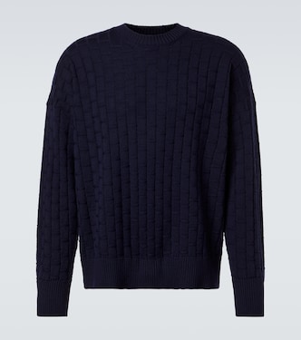 Ribbed-knit wool sweater | Plan C