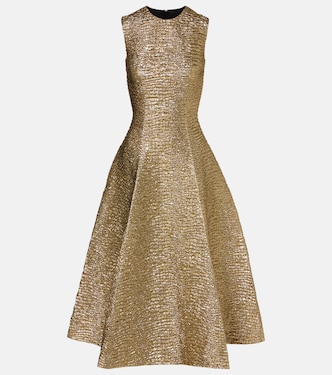 Midikleid Mara aus Seersucker | Emilia Wickstead