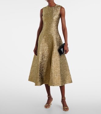 Midikleid Mara aus Seersucker | Emilia Wickstead