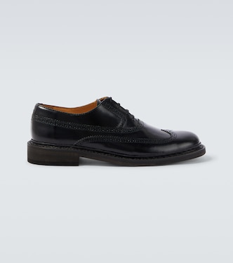 Brogue Parade leather derby shoes | Our Legacy