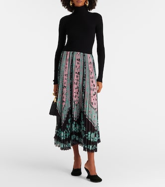 Midikleid Moondance aus Satin | La DoubleJ