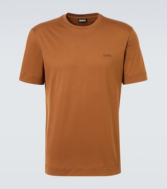 Logo cotton jersey T-shirt | Zegna