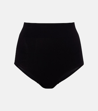 Knitted high-rise shorts | Wolford