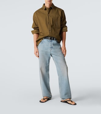 Leather thong sandals | Saint Laurent