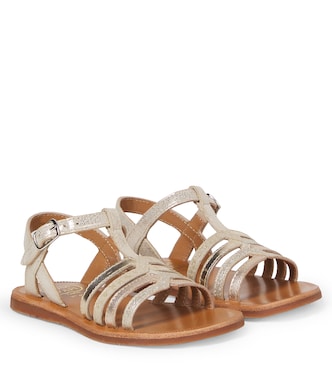 Sandalias Plagette New de piel | Pom d'Api