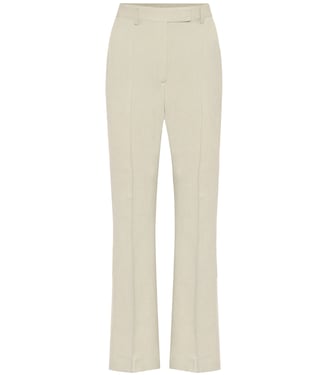Pantaloni flared in misto lana | Acne Studios