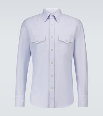 Chemise Western en coton en coton | Tom Ford