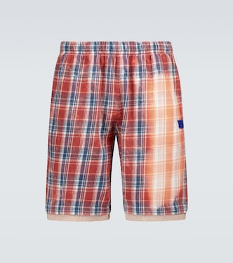 Pantalones cortos de franela a cuadros | Acne Studios