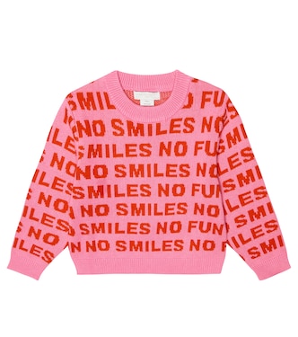 Pull intarsia en coton mélangé | Stella McCartney Kids