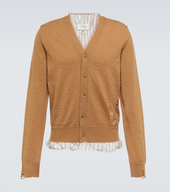 Cardigan Anonymity Of The Lining in lana | Maison Margiela
