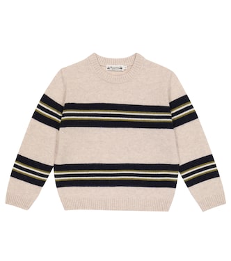Pull Branco rayé en laine | Bonpoint