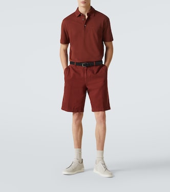 Triple Stitch suede sneakers | Zegna