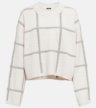 Jersey de lana a cuadros | Joseph