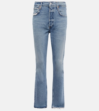 High-Rise Straight Jeans Riley | Agolde