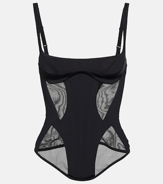 Top Bonded Illusion | Mugler