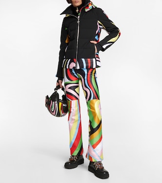 x Fusalp printed leather ankle boots | Pucci