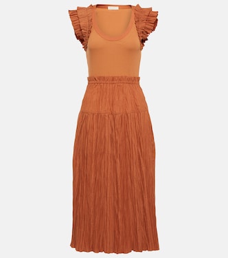 Virginia cotton-blend midi dress | Ulla Johnson