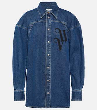 Logo denim shirt | Vivienne Westwood