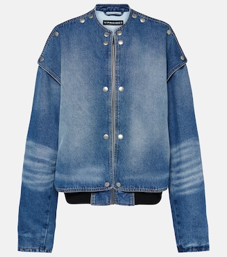 Snap Off denim bomber jacket | Y/Project