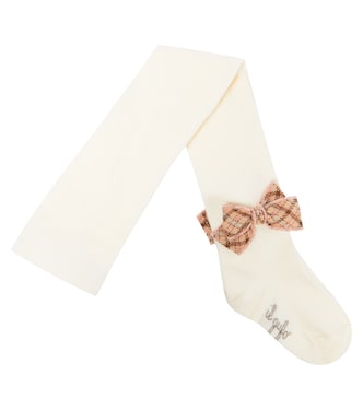Baby - Collant in misto cotone con decorazione | Il Gufo