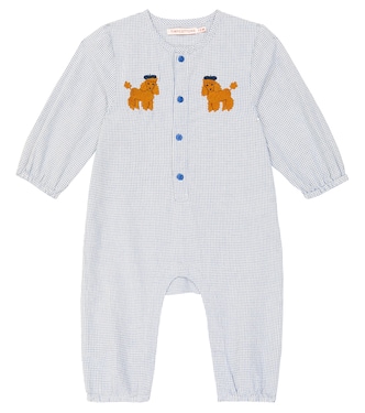Baby - Jumpsuit corta Tiny Poodle in cotone | Tinycottons