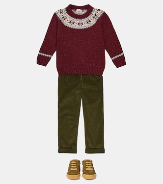 Pullover Fair Isle in misto lana | La Coqueta