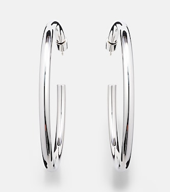 14kt gold-plated hoop earrings | Jennifer Fisher