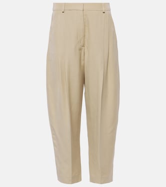 Pantaloni cropped Iconic a vita alta | Stella McCartney