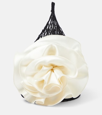 Devana Small floral-appliqué shoulder bag | Magda Butrym