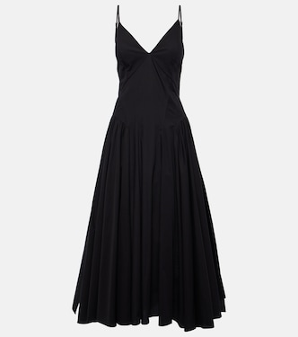 Solene cotton poplin midi dress | Tove