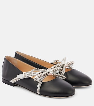 Ballerine in pelle con borchie | Mach & Mach