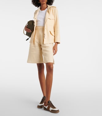 Tabs suede-trimmed leather sneakers | Tod's