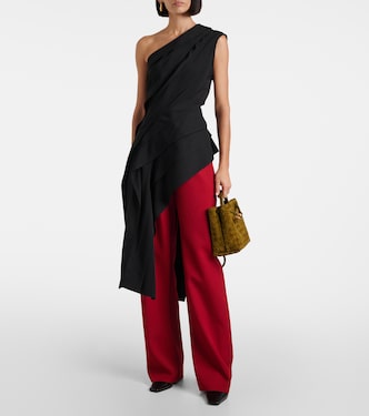 One-Shoulder-Top aus Jersey | Bottega Veneta