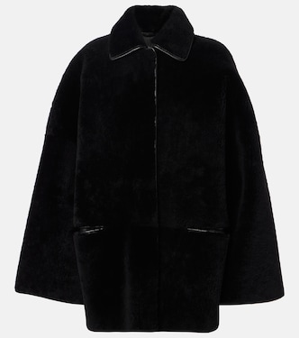 Oversize-Jacke aus Shearling | Toteme