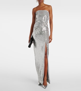 Abito lungo con paillettes | Roland Mouret
