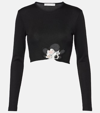 Trio Stone cropped top | Christopher Esber