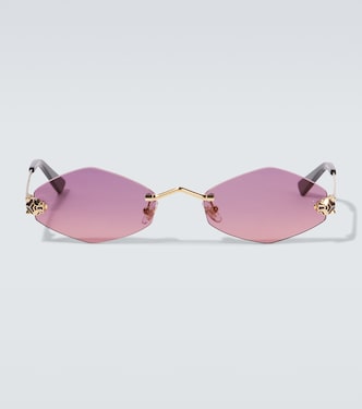 Eckige Sonnenbrille | Cartier Eyewear Collection