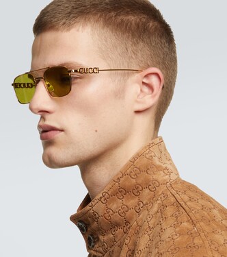 GG rectangular sunglasses | Gucci