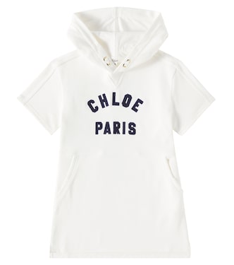 Kleid aus Baumwoll-Jersey | Chloé Kids