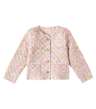 Bedruckte Jacke Astrid aus Baumwoll-Voile | Louise Misha