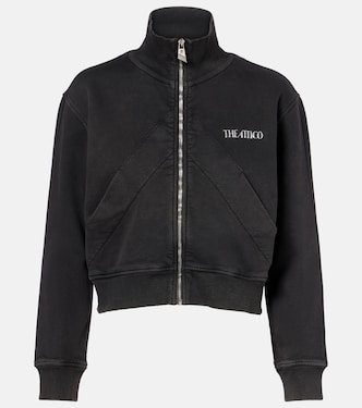 Cropped cotton track jacket | The Attico