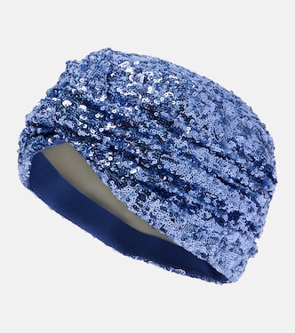 Escape sequined head wrap | Valentino