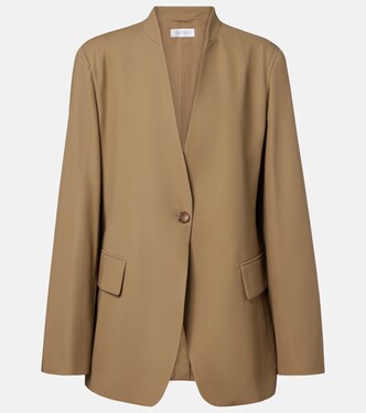 Segnale cotton twill blazer | Max Mara