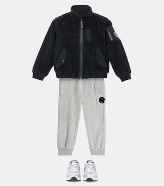 Giacca in pile Lens teddy | C.P. Company Kids