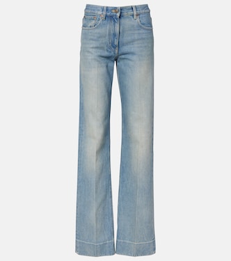 Low-rise wide-leg jeans | Valentino